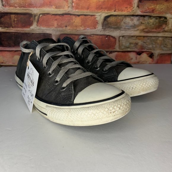 Chuck Taylor Leather Ox lows - Men's size 7 - Picture 5 of 5